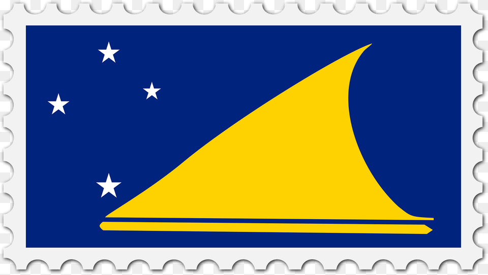 Stamp Tokelau Flag Clipart, Triangle, Postage Stamp Free Png Download