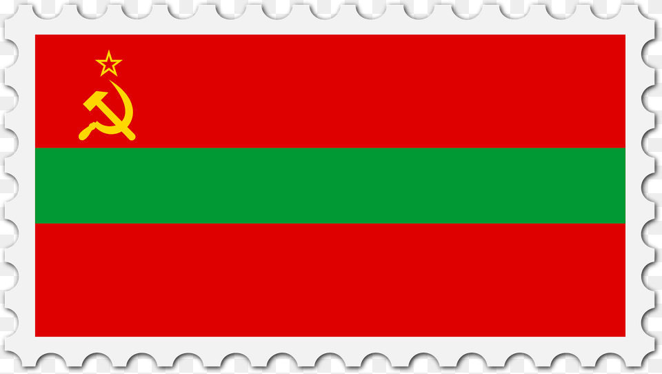 Stamp Transnistria Flag Clipart, Postage Stamp Free Transparent Png