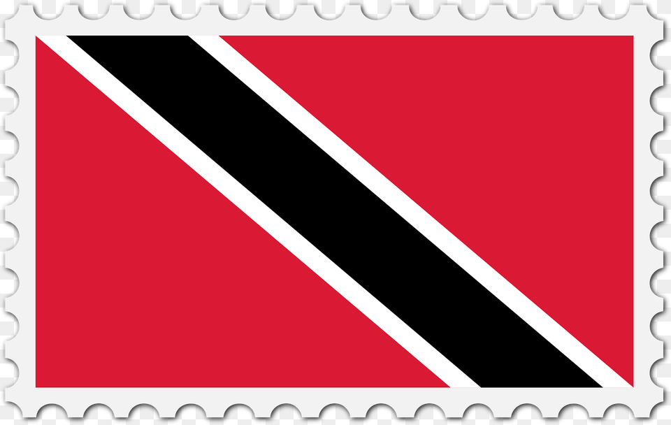 Stamp Trinidad Tobago Flag Clipart, Postage Stamp Free Png