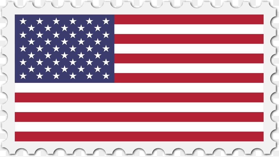 Stamp Usa Flag Clipart, American Flag Png Image