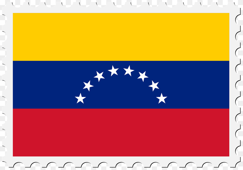 Stamp Venezuela Flag Clipart, Postage Stamp Free Transparent Png