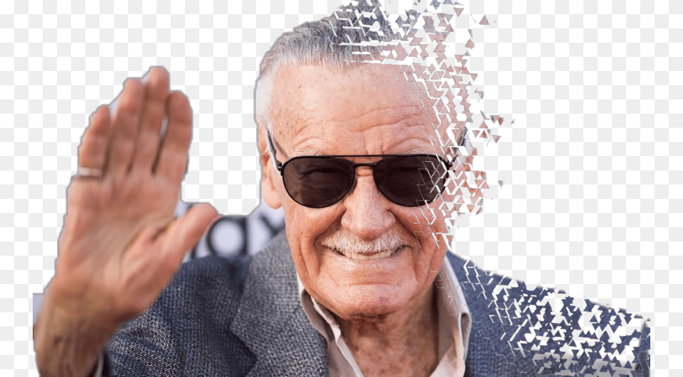 Stan Lee Download Stan Lee Face No Background, Adult, Person, Man, Male Png