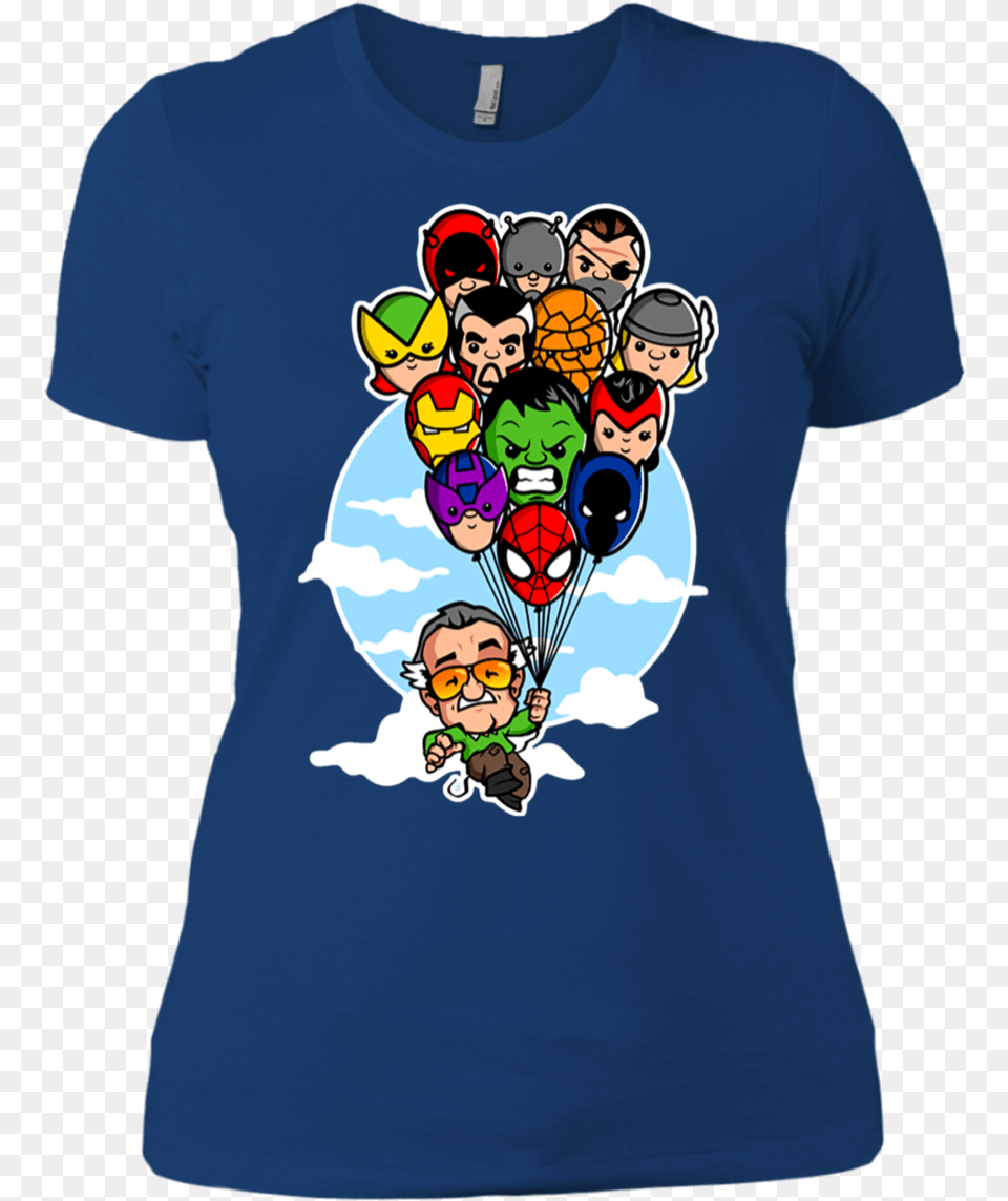 Stan Lee Marvel Comic Spider Man Thor Iron Man Doctor Stan Lee, T-shirt, Clothing, Face, Head Png