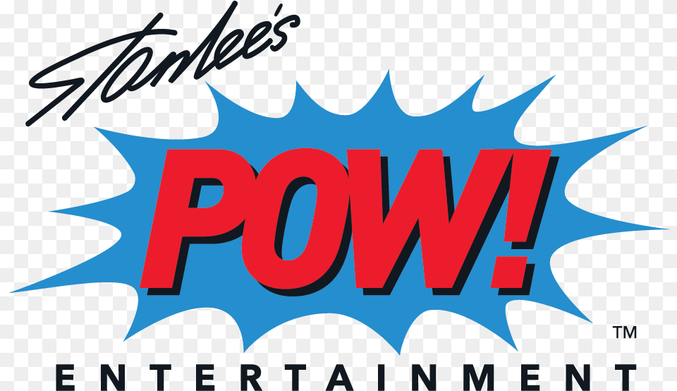 Stan Lee39s Pow Entertainment, Logo, Text Png