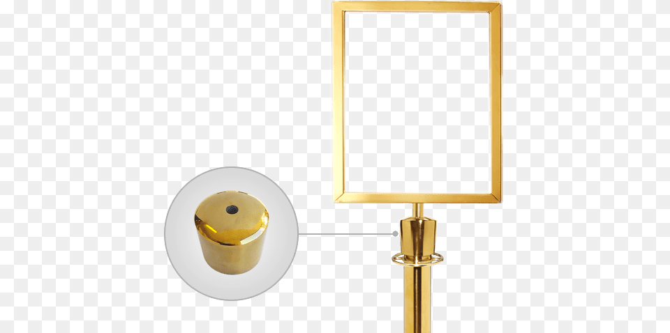 Stanchion Rope Sign Brass, Lamp, Blackboard Png