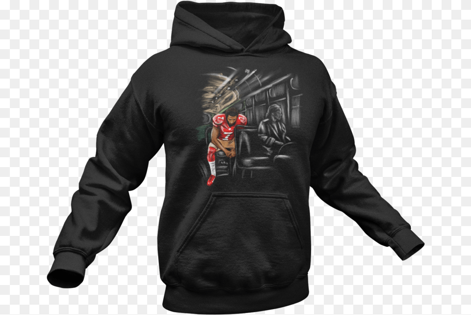 Stand By Sitting Justified Colin Kaepernick And Gq, Sweatshirt, Sweater, Knitwear, Hoodie Free Png Download
