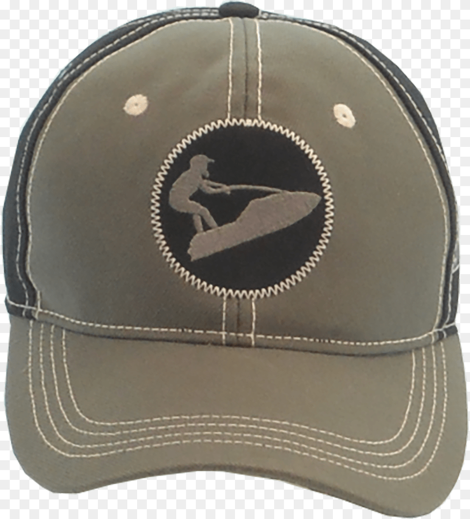 Stand Up Hat Black Grey Pwc Jetski Ride U0026 Race Jet Ski Accessories For Baseball, Baseball Cap, Cap, Clothing, Person Free Png Download