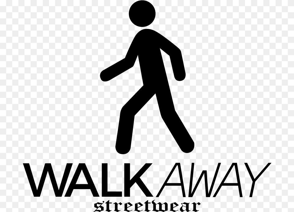 Stand Walk Run Icon, Gray Free Png Download