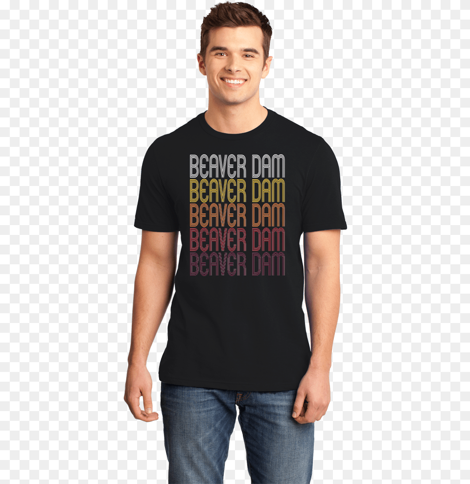 Standard Black Beaver Dam Wi District Young Mens Very Important Teeampgtxs Classic, T-shirt, Clothing, Person, Pants Free Transparent Png