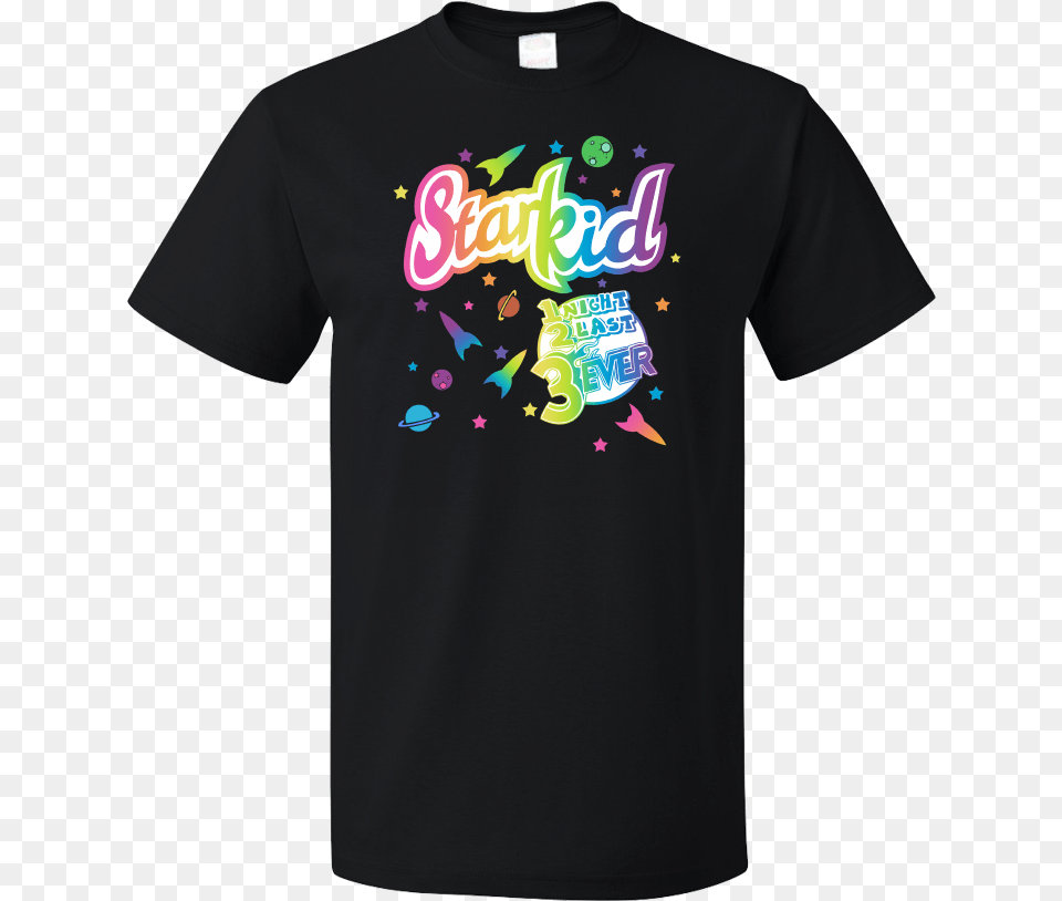 Standard Black Starkid 39lisa Frank39 Style 1 2 3 Ever Dia De Los Muertos Shirt, Clothing, T-shirt Free Png Download