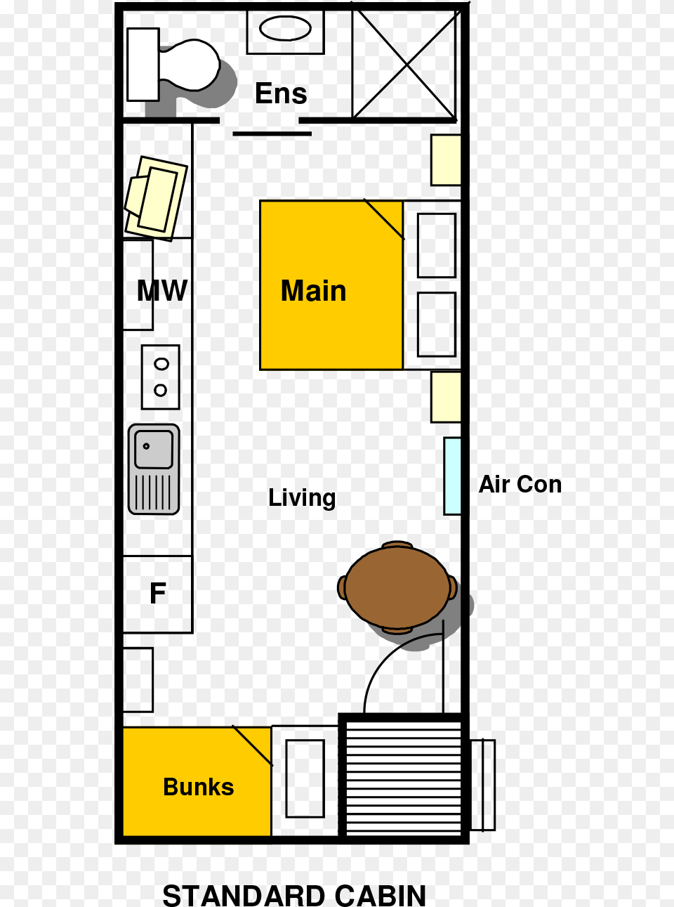 Standard Cabins, Cutlery Free Transparent Png