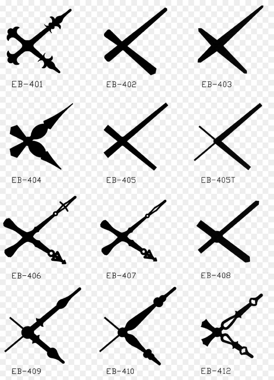 Standard Clock Hands, Sword, Weapon, Aircraft, Transportation Png