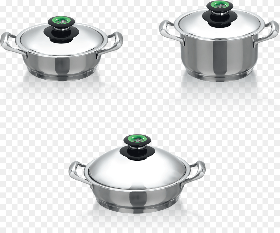 Standard Combo Amc Cookware, Pot, Appliance, Cooker, Device Free Png Download