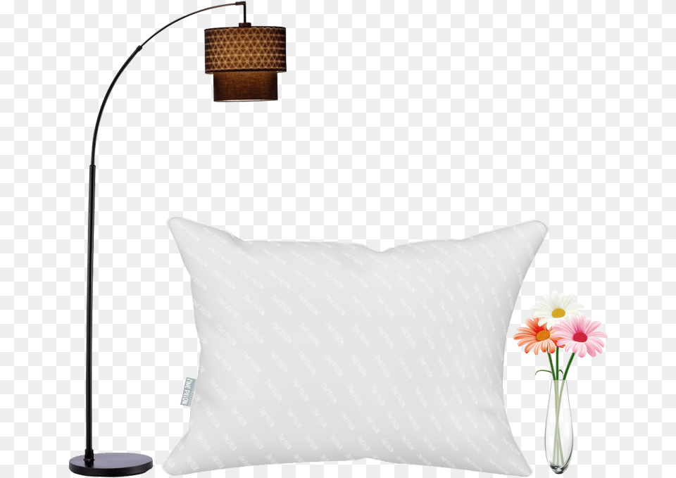 Standard Fine Pillow Cushion, Home Decor, Lamp, Flower, Plant Free Png