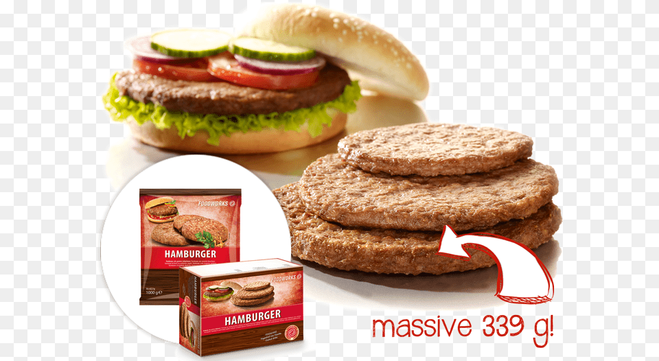 Standard Hamburger Osi Standard Hamburger, Burger, Food, Bread, Lunch Free Transparent Png