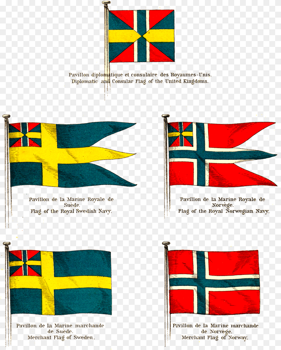 Standard Norske Svensk Flagg Evolution Of Swedish Flag Free Png