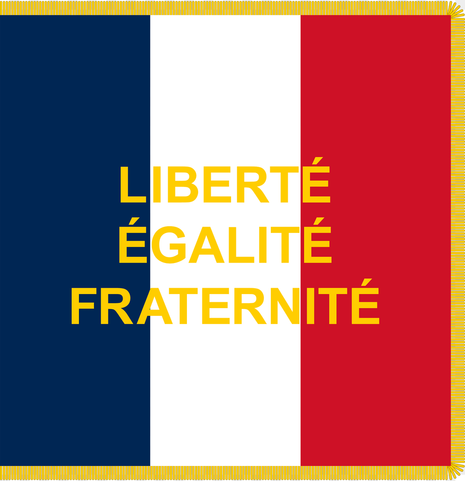 Standard Of The French Community Clipart Free Png