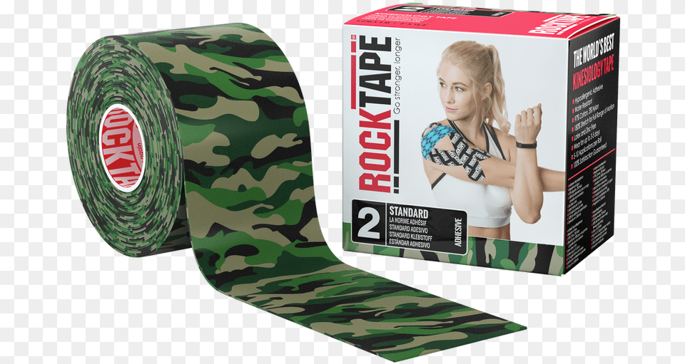 Standard Regular Camo Green Rock Tape Blue, Adult, Female, Person, Woman Free Png