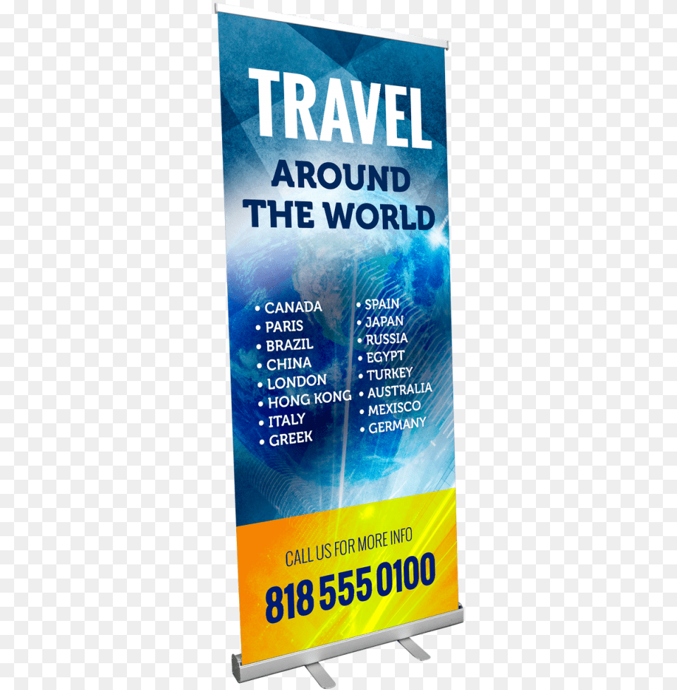 Standard Retractable Banner Stand Retractable Banner, Advertisement, Book, Poster, Publication Png