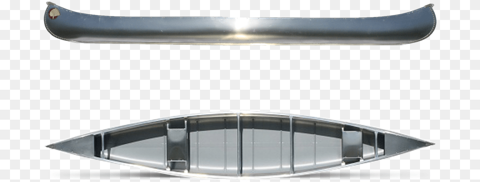 Standard Sidetop Metal Canoe Top View, Boat, Vehicle, Transportation, Rowboat Free Transparent Png