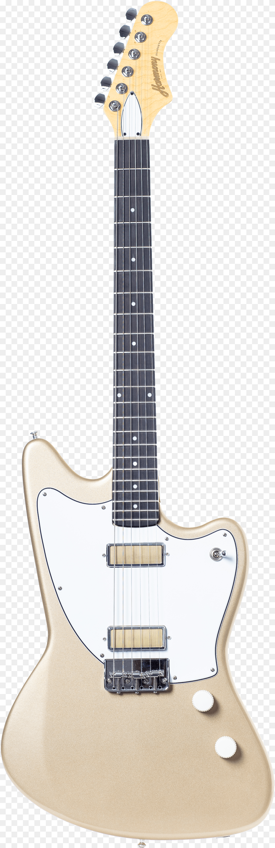 Standard Silhouette Electric Guitar Champagne Electric Guitar Free Transparent Png