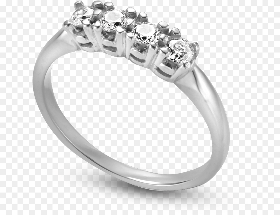 Standard View Of Wbr62 In White Metal Pre Engagement Ring, Accessories, Jewelry, Platinum, Silver Free Transparent Png