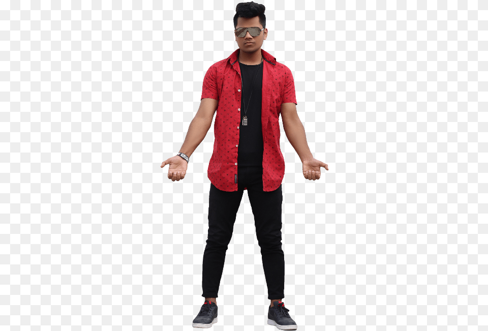 Standing, Vest, Sleeve, Person, Pants Png Image