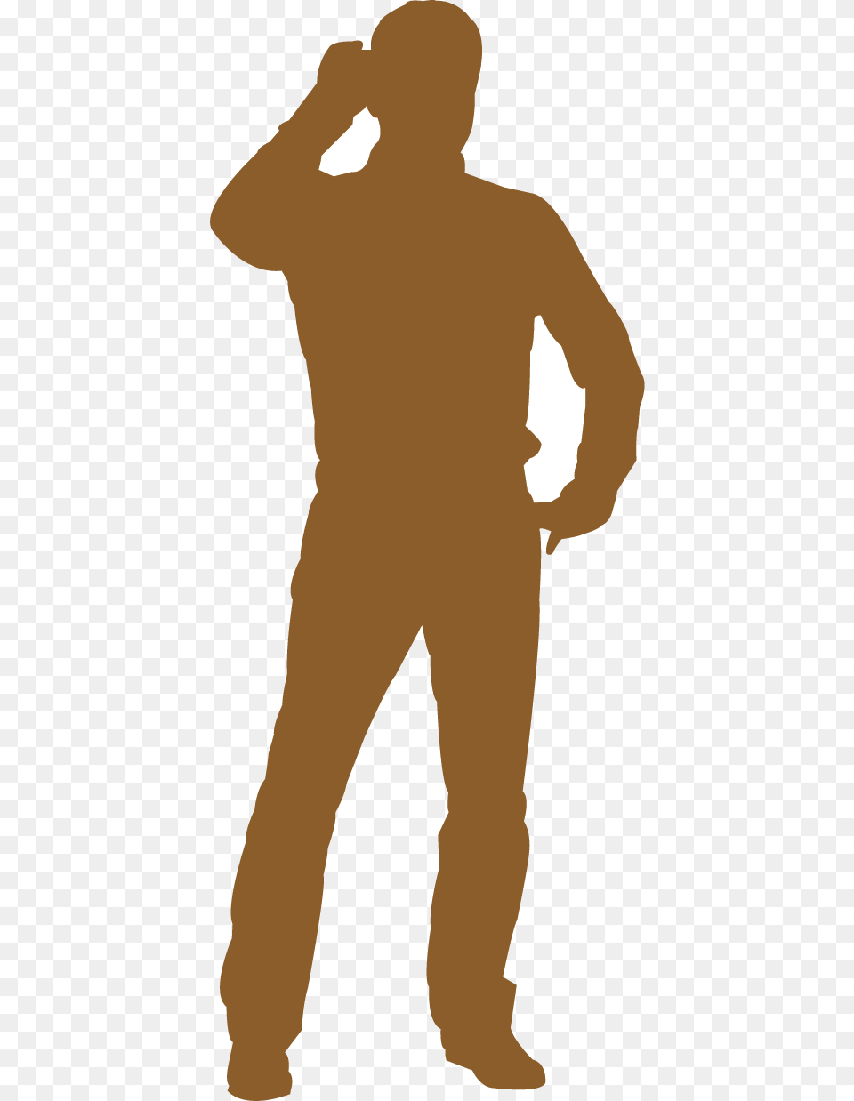 Standing, Clothing, Pants, Silhouette, Adult Free Png Download