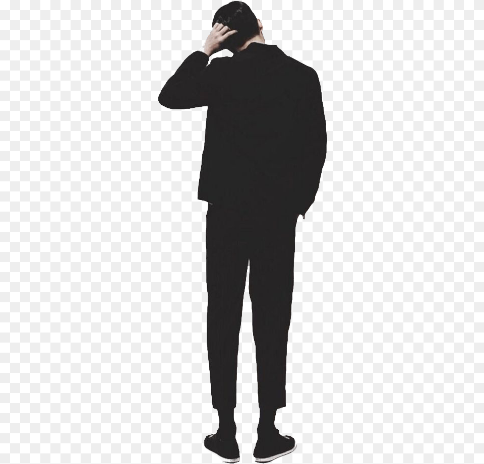 Standing, Clothing, Formal Wear, Silhouette, Suit Free Png Download