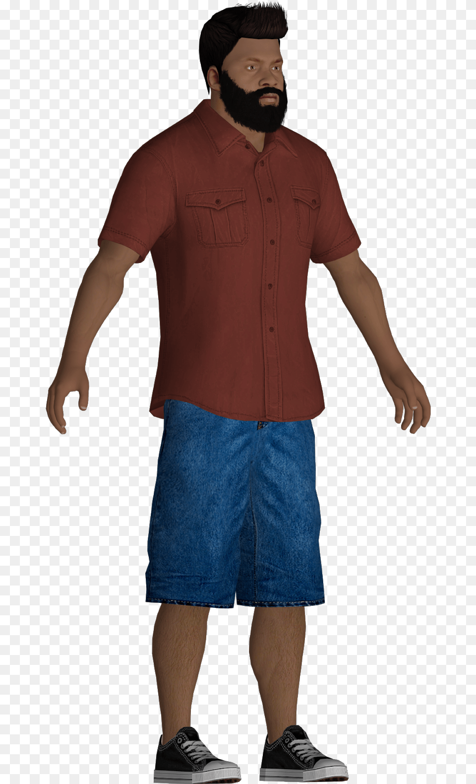 Standing, Shorts, Clothing, Pants, Adult Free Png