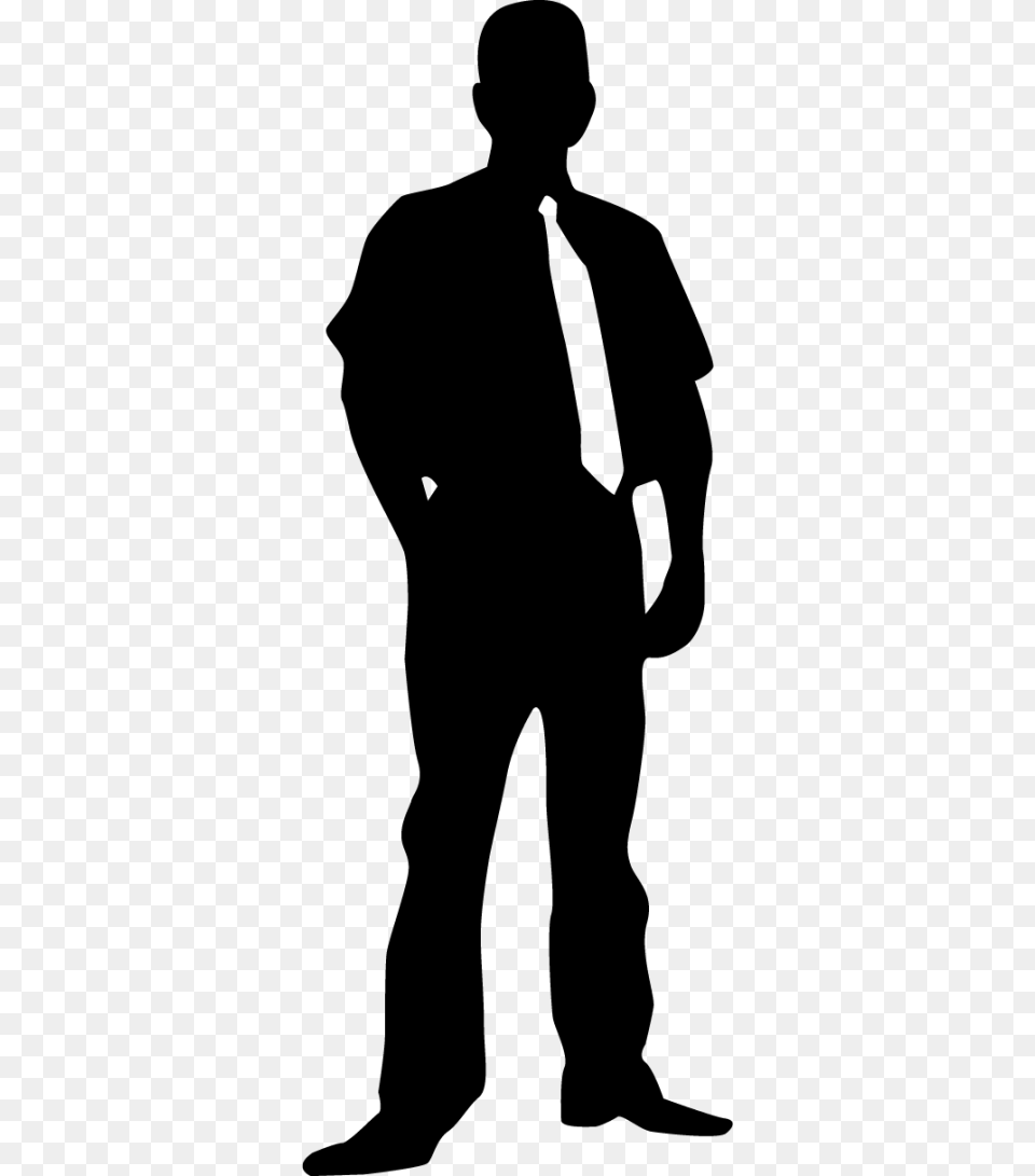 Standing, Gray Free Png