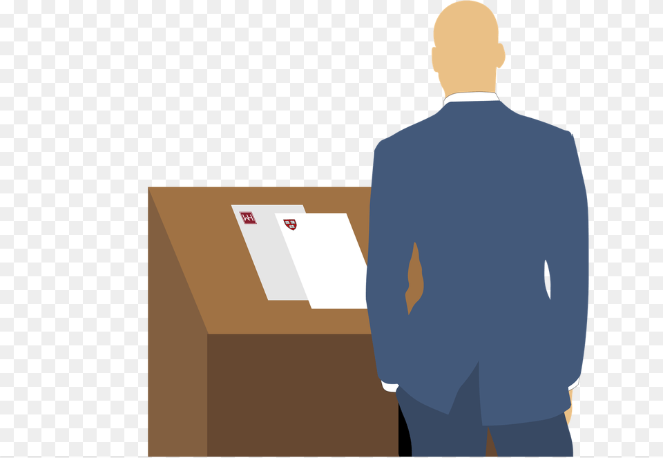 Standing, Box, Adult, Male, Man Free Png