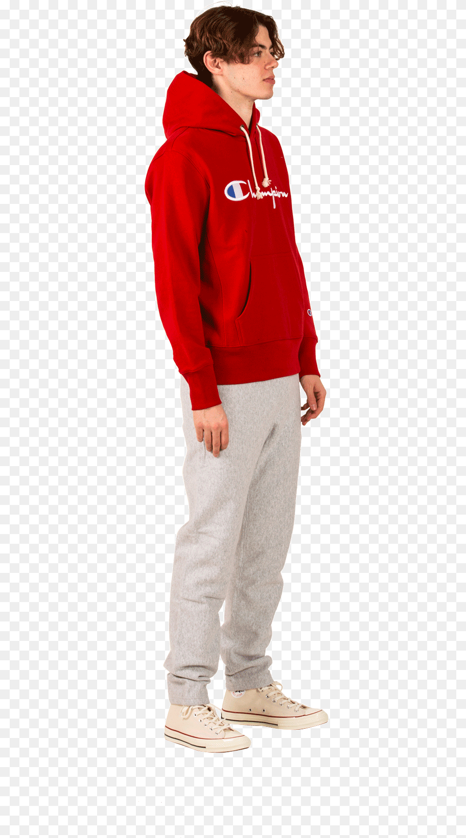 Standing, Clothing, Sweatshirt, Sweater, Knitwear Free Png Download