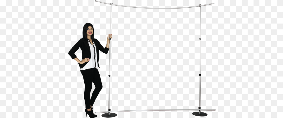 Standing, Screen, Electronics, Adult, Person Png Image