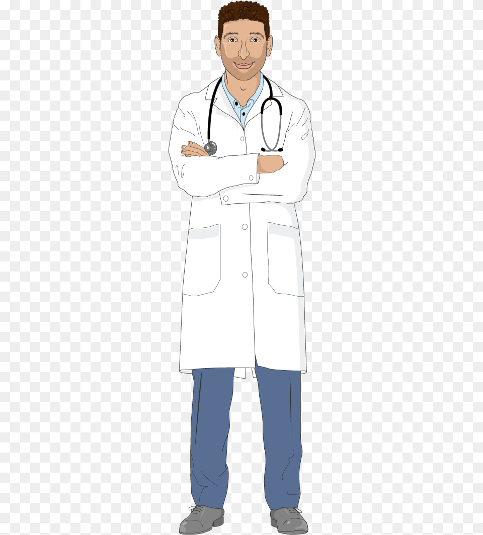 Standing, Clothing, Coat, Lab Coat, Adult Png