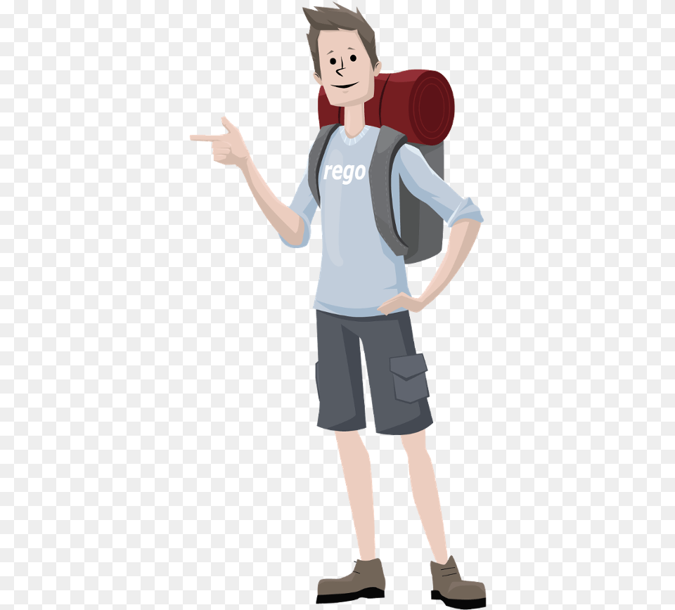 Standing, T-shirt, Clothing, Shorts, Person Free Png Download