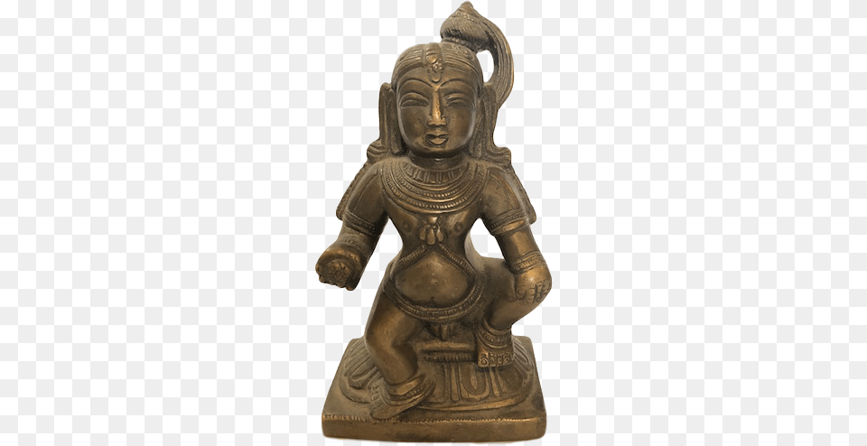 Standing Baby Krishna Krishna, Bronze, Person, Art, Figurine Free Png Download