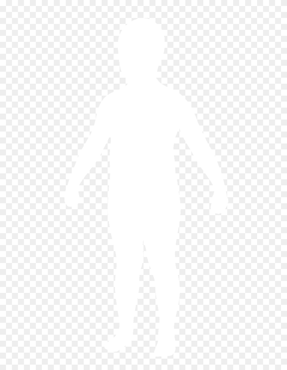 Standing Child Model White Human Body, Cutlery Png Image