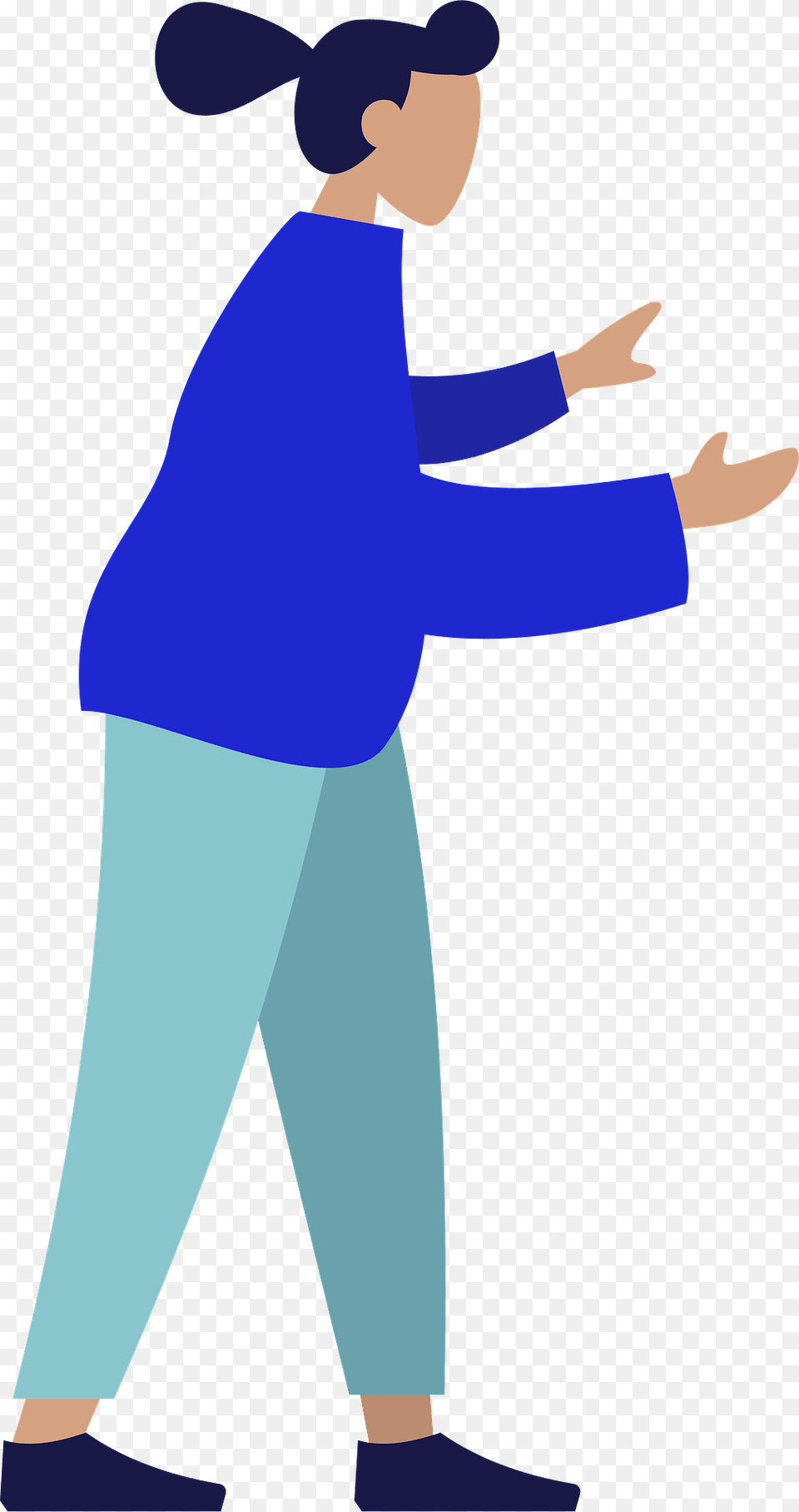 Standing Clipart, Clothing, Pants, People, Person Png Image
