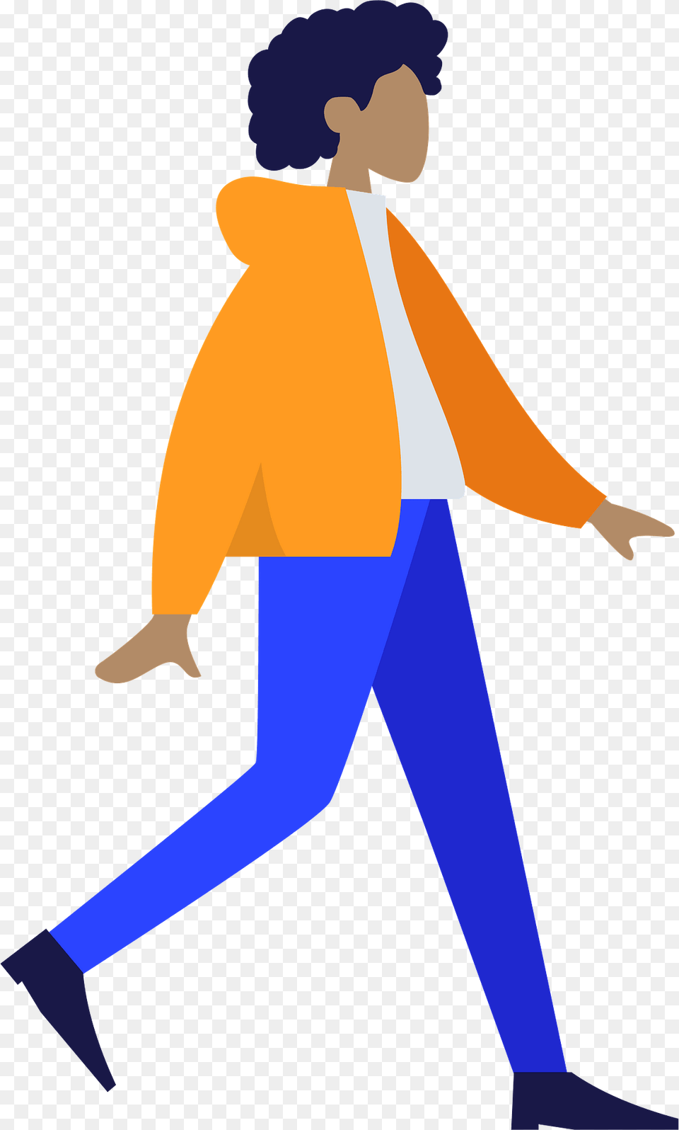 Standing Clipart, Clothing, Pants, Person, Walking Free Png Download