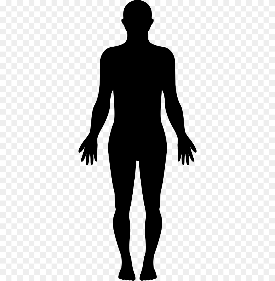 Standing Human Body Silhouette Female Silhouette, Adult, Male, Man, Person Free Png Download