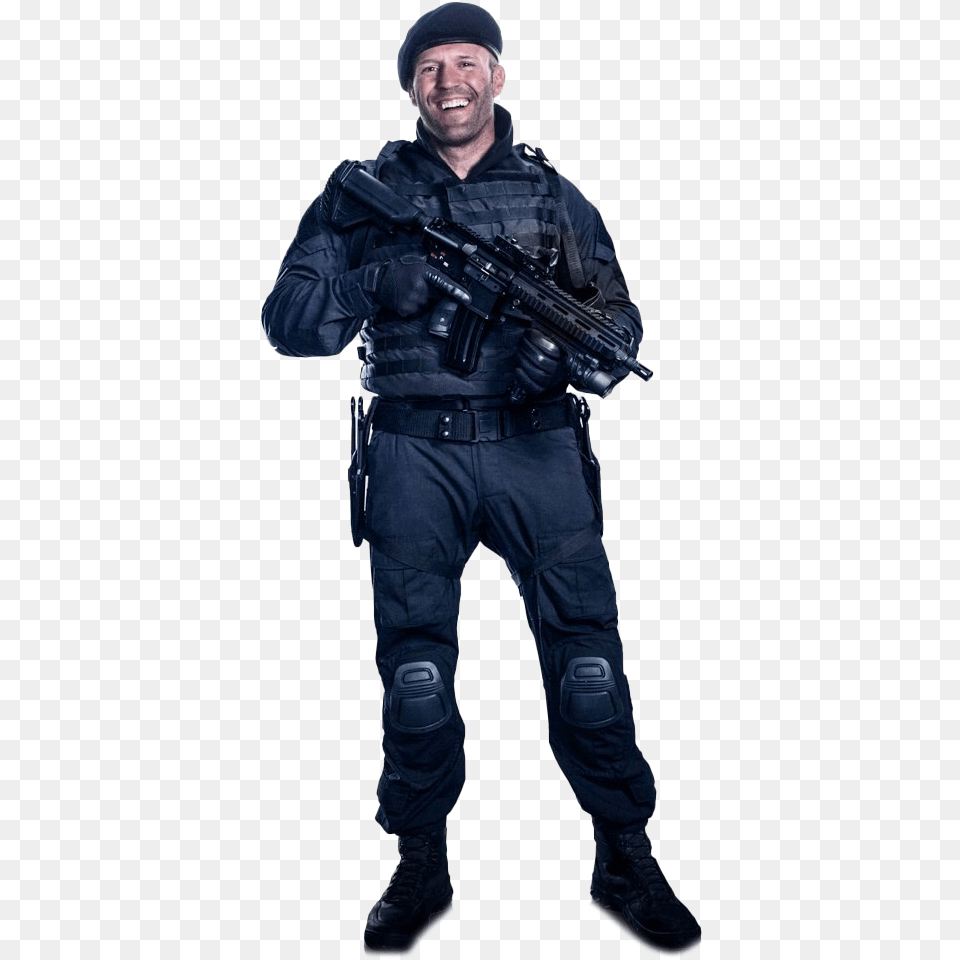 Standing Jason Statham Picture Jason Statham Lee Christmas, Weapon, Gun, Person, Man Png