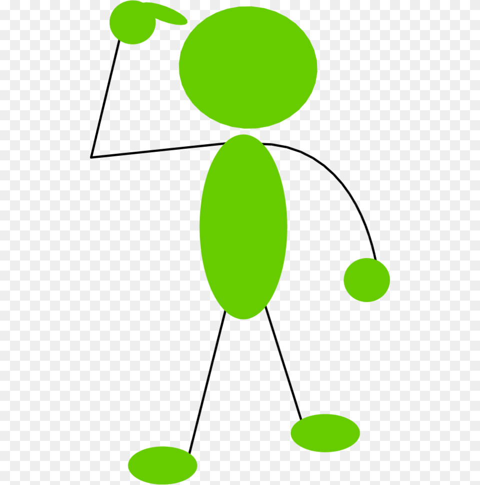 Standing Man Clip Art, Green, Astronomy, Moon, Nature Free Png Download