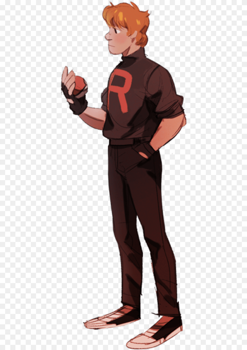 Standing Man Fictional Character Cartoon Male Joint Male Team Rocket Oc, Adult, Person, Finger, Hand Free Png Download