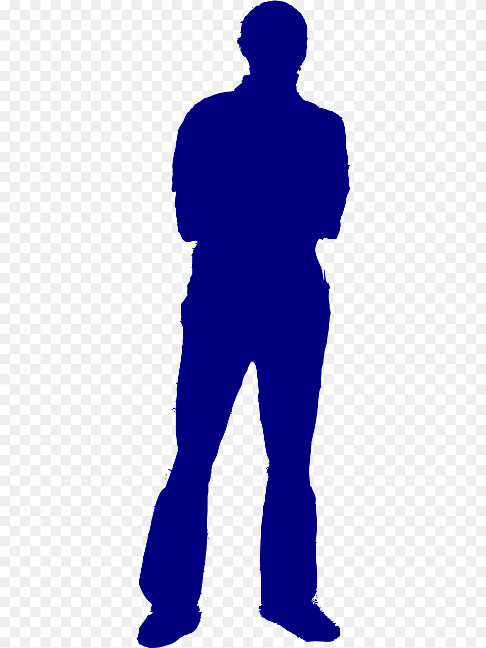 Standing Man Silhouette, Clothing, Pants, Adult, Male Free Png