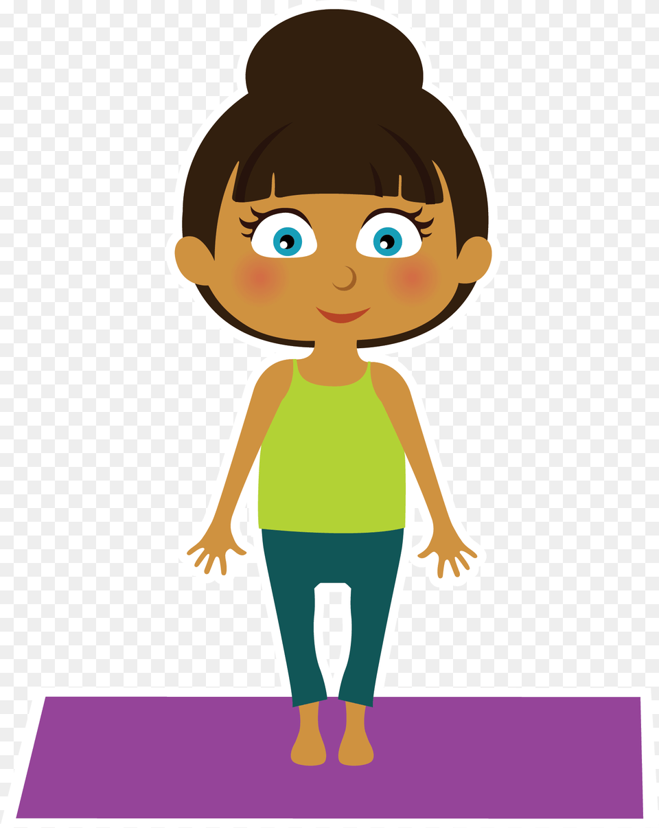 Standing Still Littlefeet Yoga Blog, Baby, Person, Cartoon, Face Png Image