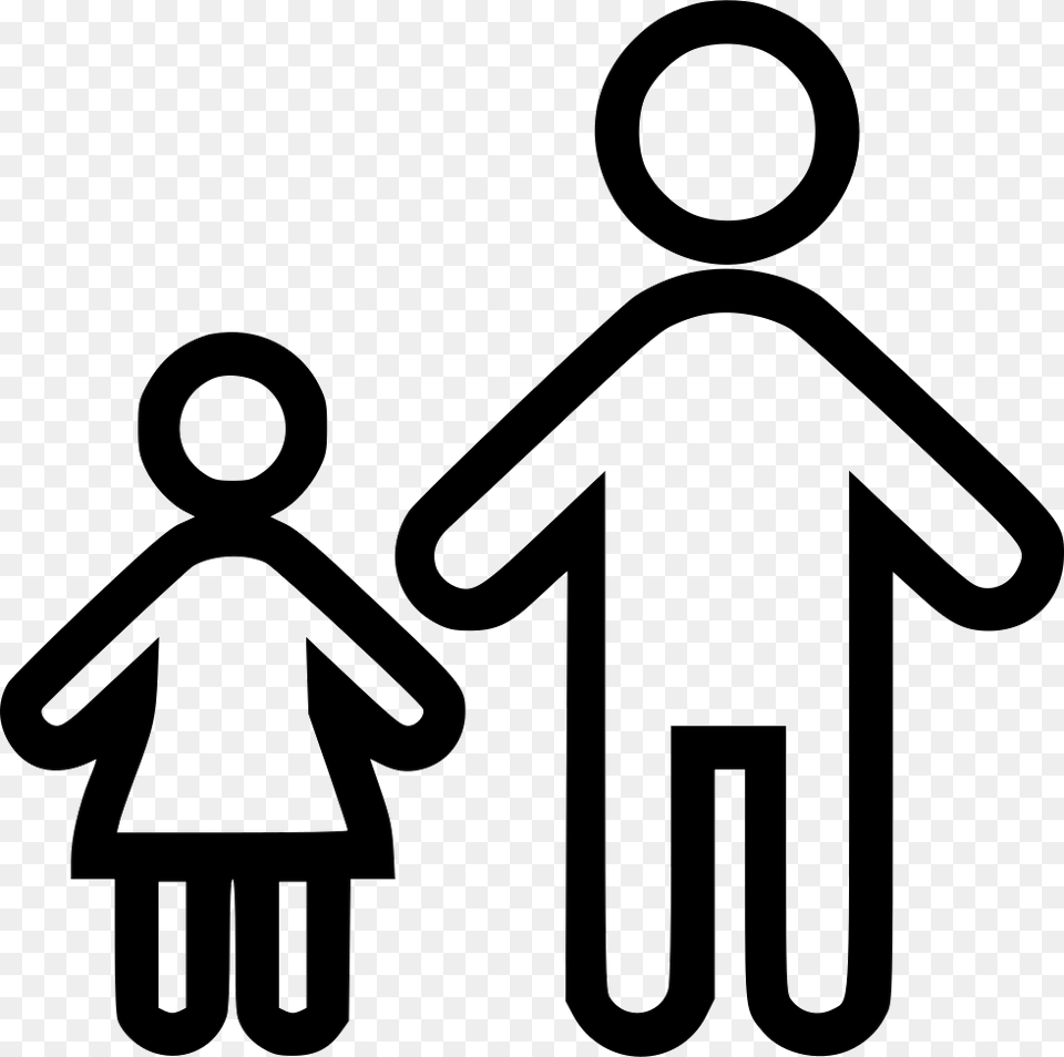 Standing With Child Teaching Clipart, Sign, Symbol, Gas Pump, Machine Png Image