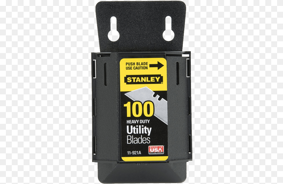 Stanley Heavy Duty Utility Blade, Adapter, Electronics, Speaker, Computer Hardware Png