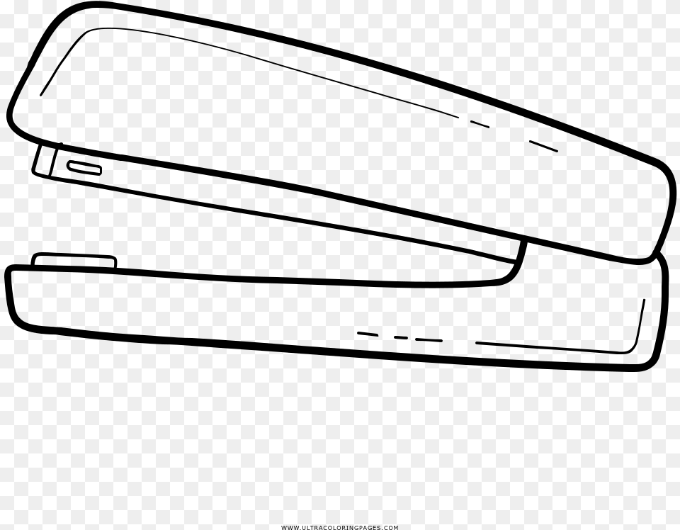 Stapler Coloring, Gray Free Transparent Png