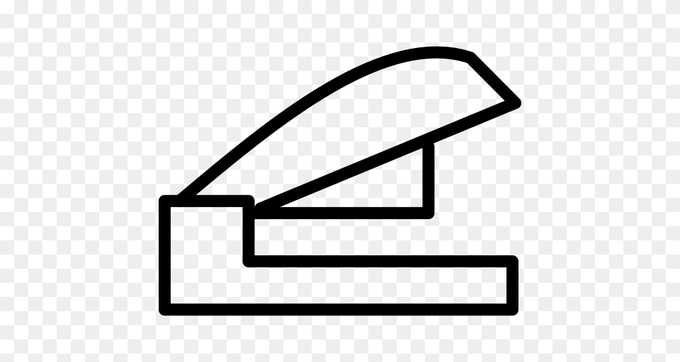 Stapler Paper Stapler Staple Icon With And Vector Format, Gray Free Transparent Png
